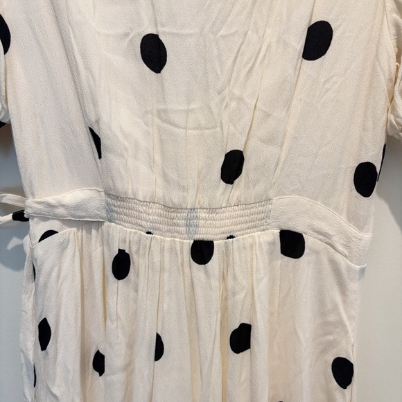 Anthropologie Maeve Breana Polka Dot Midi Dress Size 6 - Picture 10 of 14